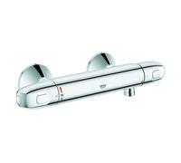 GROHE Grohtherm 1000 Mitigeur thermostatique pour douche, chrome, raccords FastFixation S, 34550000, 34550000