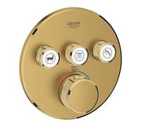 GROHE Grohtherm 29138GN0 - Set di guarnizioni per valvole termostatiche a tripla funzione spazzolata, colore: Cool Sunrise