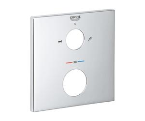 Grohe Grohtherm Cube rosetta per gruppo vasca termostatico, 2 uscite, 49103000, Grohtherm Cube cromo [Rubinetteria Bagno > Ricambi Rubinetteria Bagno]