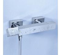 Grohe Grohtherm Cube rubinetto per doccia a parete con termostato StarLight Chrome 34488000