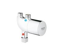 Grohe Grohtherm Micro valvola termostatica ad angolo, 3/8 x 3/8", 34487000, Grohtherm Micro cromo [Rubinetteria Bagno > Rubinetti Filtro]