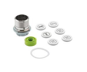 Grohe Grohtherm SmartControl comando a pulsante, 48361DC0, Grohtherm SmartControl supersteel [Rubinetteria Bagno > Ricambi Rubinetteria Bagno]