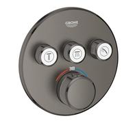 Grohe Grohtherm SmartControl rubinetto per vasca e doccia da incasso con termostato Hard Graphite 29121AL0