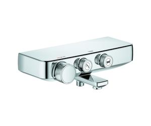 Grohe Grohtherm SmartControl, mitigeur thermostatique pour baignoire, DN 15, montage mural, chromé, 34718000, 34718000