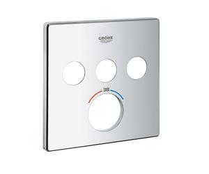 Grohe Grohtherm SmartControl rosetta per 3 valvola di arresto, 49042000, Grohtherm SmartControl cromo [Rubinetteria Bagno > Ricambi Rubinetteria Bagno]