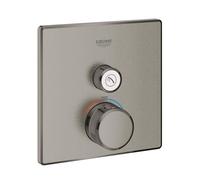 Grohe Grohtherm SmartControl rubinetto doccia da incasso con termostatico, 29123AL0, Grohtherm SmartControl hard graphite spazzolato [Rubinetteria Bagno > Rubinetteria Doccia]