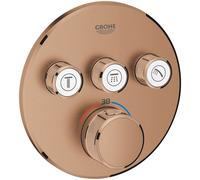 Grohe Grohtherm SmartControl rubinetto per vasca e doccia da incasso con termostato Brushed Warm Sunset 29121DL0