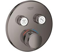 Grohe Grohtherm SmartControl rubinetto per vasca e doccia da incasso con termostato Hard Graphite 29119A00
