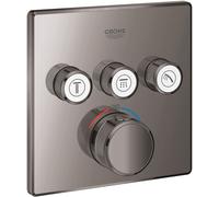 Grohe Grohtherm SmartControl rubinetto per vasca e doccia da incasso con termostato Hard Graphite 29126A00