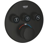 Grohe Grohtherm SmartControl rubinetto per vasca e doccia da incasso con termostato nero 291212430