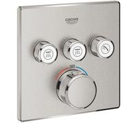 Grohe Grohtherm SmartControl rubinetto per vasca e doccia da incasso con termostato SuperSteel 29126DC0