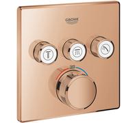 Grohe Grohtherm SmartControl rubinetto per vasca e doccia da incasso con termostato Warm Sunset 29126DA0