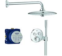 Grohe Grohtherm SmartControl sistema doccia da incasso, con Euphoria 260
