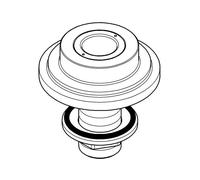 Grohe guida per tubo flessbiile 47668 per doccetta Atrio combinazione vasca 3 e 4 fori cromo, 47668000, Universal cromo [Rubinetteria Bagno > Accessori di Montaggio per Rubinetteria Bagno]