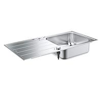 Grohe Lavelli - Lavello K500 con scarico automatico, 1000x500 mm, acciaio inox spazzolato 31563SD1