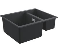 Grohe K500 lavello da cucina, 31648AP0, K500 K500 granito nero [Lavelli da Cucina > per Base Sottolavello a partire da 60 cm]