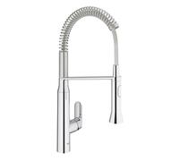 Grohe K7 miscelatore monocomando per lavello cucina con doccetta professionale, finitura cromo - 31379000