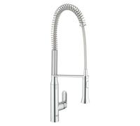 Grohe K7 miscelatore monocomando per lavello con doccetta professionale, finitura cromo - 32950000