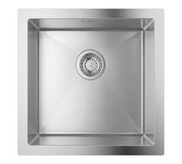 Lavello Inox K700 31578sd1 - Incasso - 1 Vasca - Senza Gocciolatoio - 46,4x46,4 Cm - Acciaio Inox