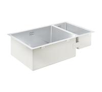 GROHE K700U | 1 vasca e mezzo | Lavello da cucina - sottotop, sopratop o filotop | include: piletta automatica, sifone, set di installazione | Acciaio inox |31575SD1