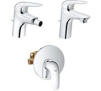 Grohe Kit Rubinetto Monocomando Eurostyle New Lavabo - Bidet - Doccia Codice Prod: 23707003 23720003 23725003