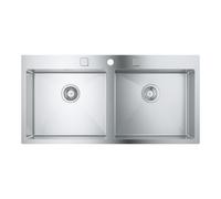 Grohe Lavello due vasche 31585SD1 finitura acciaio inox da 102,4x51 cm