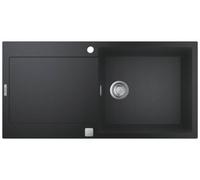 Grohe K500 lavello da cucina, 31645AP0, K500 K500 granito nero [Lavelli da Cucina > per Base Sottolavello a partire da 60 cm]