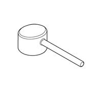 GROHE Leva 46966 Per Cartuccia Da 28 Mm Supersteel
