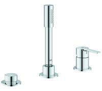 Grohe Lineare 3 fori combinazione vasca monocomando, senza beccuccio, 19965001