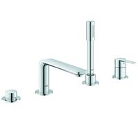 Grohe Grande baignoire linéaire à 4 trous avec une seule main, 19577001, 19577001, Colorazione: cromo
