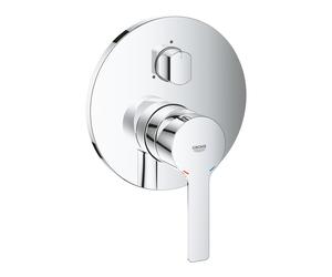 Grohe Lineare miscelatore monocomando per doccia con deviatore a 3 vie, cromato - 24095001