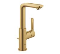 Grohe Lineare miscelatore monocomando per lavabo taglia L con bocca orientabile, oro spazzolato - 23296GN1