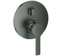 Grohe Lineare Mitigeur monocommandé avec inverseur 3 voies, 24095AL1, 24095AL1, Colorazione: grafite dura spazzolata