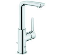 Grohe Lineare Mitigeur monocommandé pour lavabo, L-Size, vidage à tirette, orientable, saillie 113mm, 23296001, 23296001, Colorazione: cromo