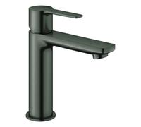 Grohe Lineare Mitigeur monocommandé pour lavabo, S-Size, vidage Push-Open, saillie 128mm, 23106AL1, 23106AL1, Colorazione: grafite dura spazzolata