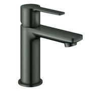 Grohe Lineare Mitigeur monocommandé pour lavabo, XS-Size, vidage Push-Open, bec 107mm, 23791AL1, 23791AL1, Colorazione: grafite dura spazzolata