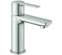 Grohe Lineare Mitigeur monocommandé pour lavabo, XS-Size, vidage Push-Open, bec 107mm, 23791DC1, 23791DC1, Colorazione: super acciaio