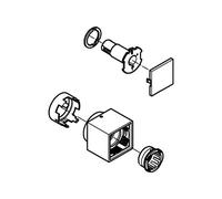 Grohe Grohtherm Cube maniglia di chiusura Aquadimmer, 49092000, Grohtherm Cube cromo [Rubinetteria Bagno > Ricambi Rubinetteria Bagno]