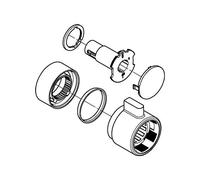 GROHE Maniglia Di Chiusura 49083 Per Grohtherm Set Di Montaggio Completo Cromo
