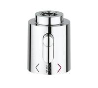 Grohe manopola di controllo della temperatura Atrio 06676 per termostatico cromo, 06676000, Universal cromo [Rubinetteria Bagno > Ricambi Rubinetteria Bagno]
