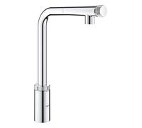 Grohe Minta 31613000 Rubinetto Miscelatore Monocomando SmartControl per Lavello, Cromo