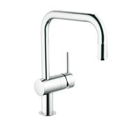 Grohe Minta rubinetto da cucina, estraibile, orientabile, 32067000, Minta cromo [Rubinetteria da Cucina > Rubinetti da Cucina]