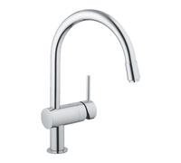 Grohe Minta rubinetto da cucina, estraibile, orientabile, 3291800E, Minta cromo [Rubinetteria da Cucina > Rubinetti da Cucina]
