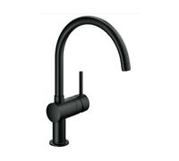 GROHE Minta Miscelatore monocomando per lavello velvet black - 32917KS0 - RICHIEDERE PREVENTIVO