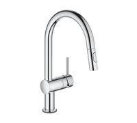 Grohe Minta rubinetto da cucina verticale StarLight Chrome 31358002