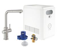 Grohe Miscelatore Blue Professional monocomando 31326DC2 finitura super steeel