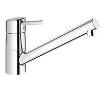 miscelatore cucina Grohe Concetto con bocca orientabile, finitura cromo - 32659001