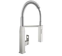Grohe Eurocube - Miscelatore monocomando per lavello, supersteel 31395DC0
