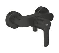 GROHE Start 322792432 - Miscelatore monocomando con limitatore di temperatura, quantità regolabile, montaggio a parete), nero opaco