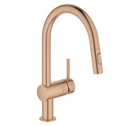 Grohe Miscelatore monocomando Minta 32321DL2 finitura oro rosa spazzolato